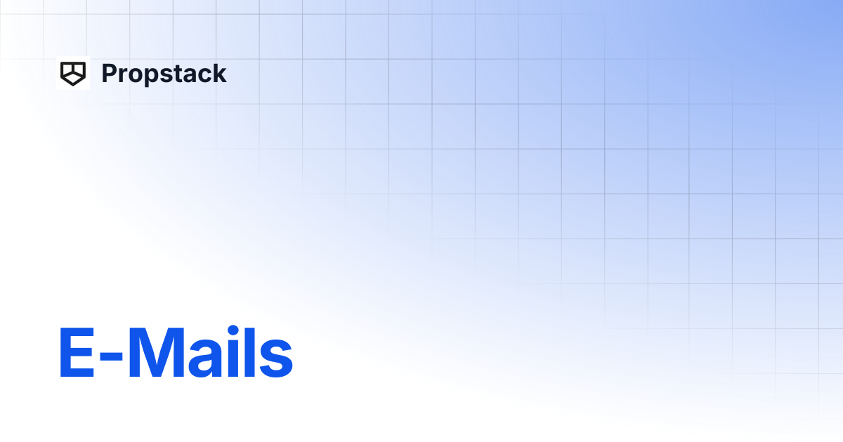 E-Mails | Propstack